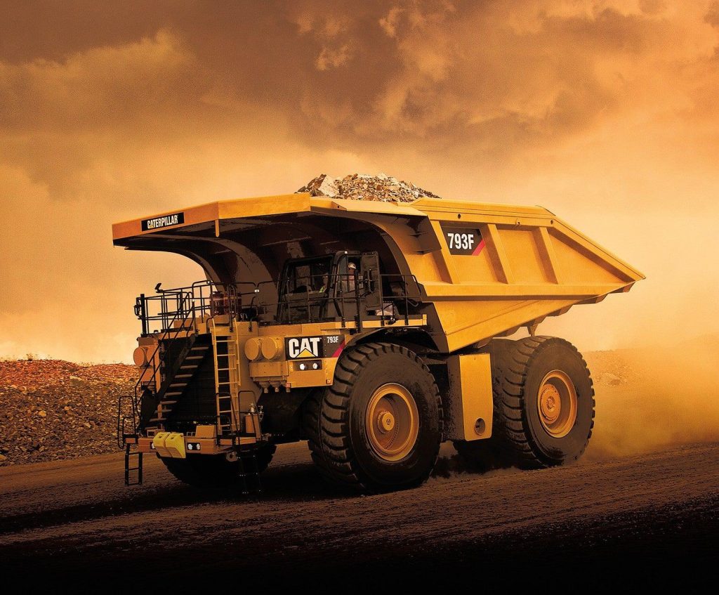 CATr Dump Truck Digitally Printed 36 Panel Riley Blake Fabrics 2 1024x847